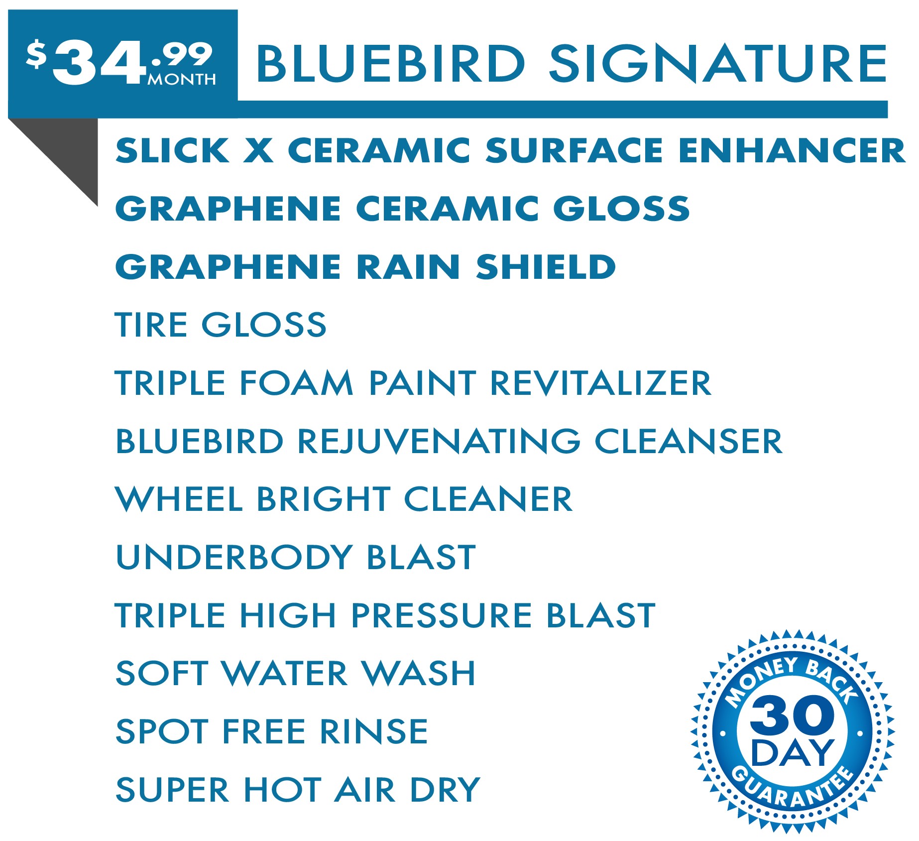 Bluebird Signature Wash